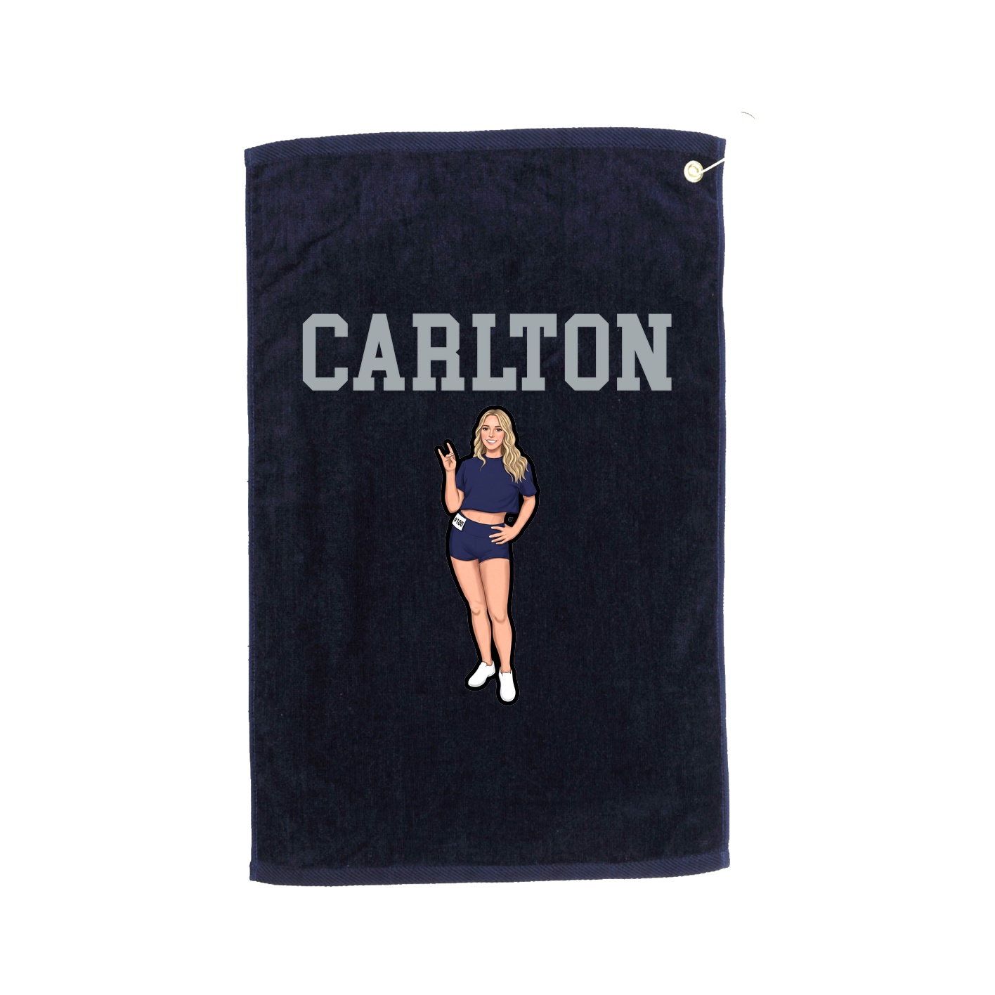 Golf Towel — Shirsey in Navy