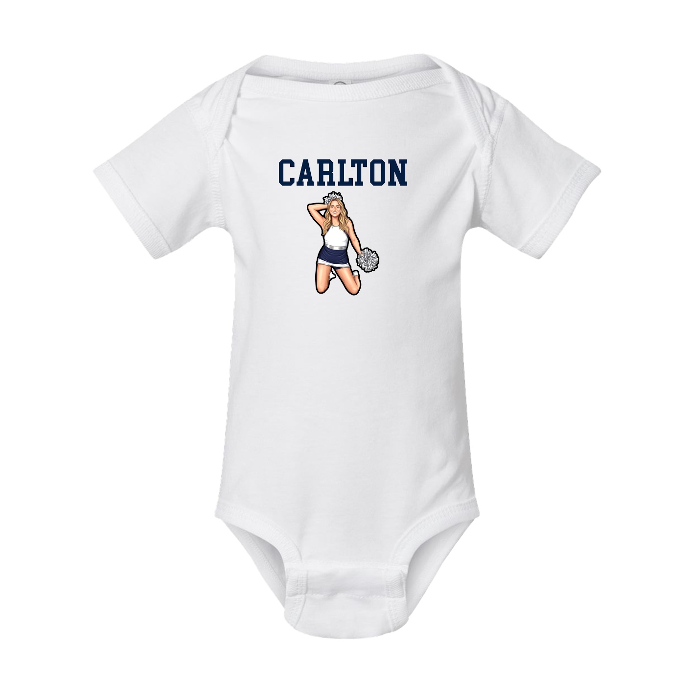 Baby Onesie — Shirsey in White