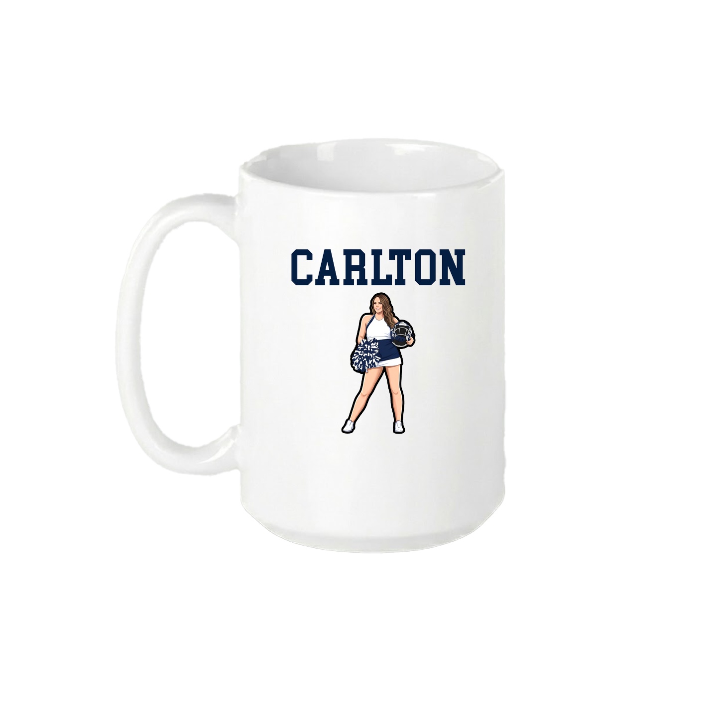 15oz Coffee Mug — Shirsey in White