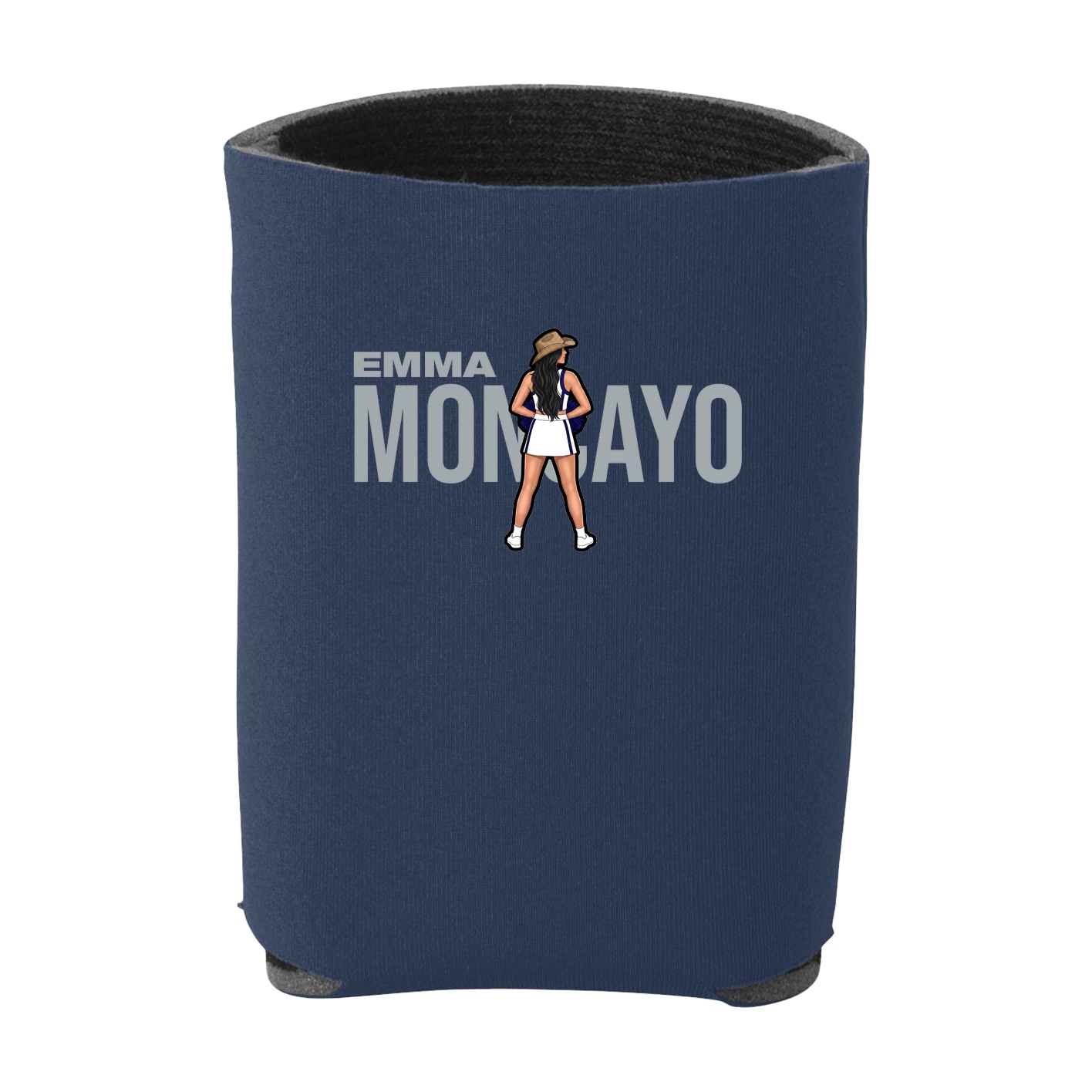 Can Holder — Player Name in Navy