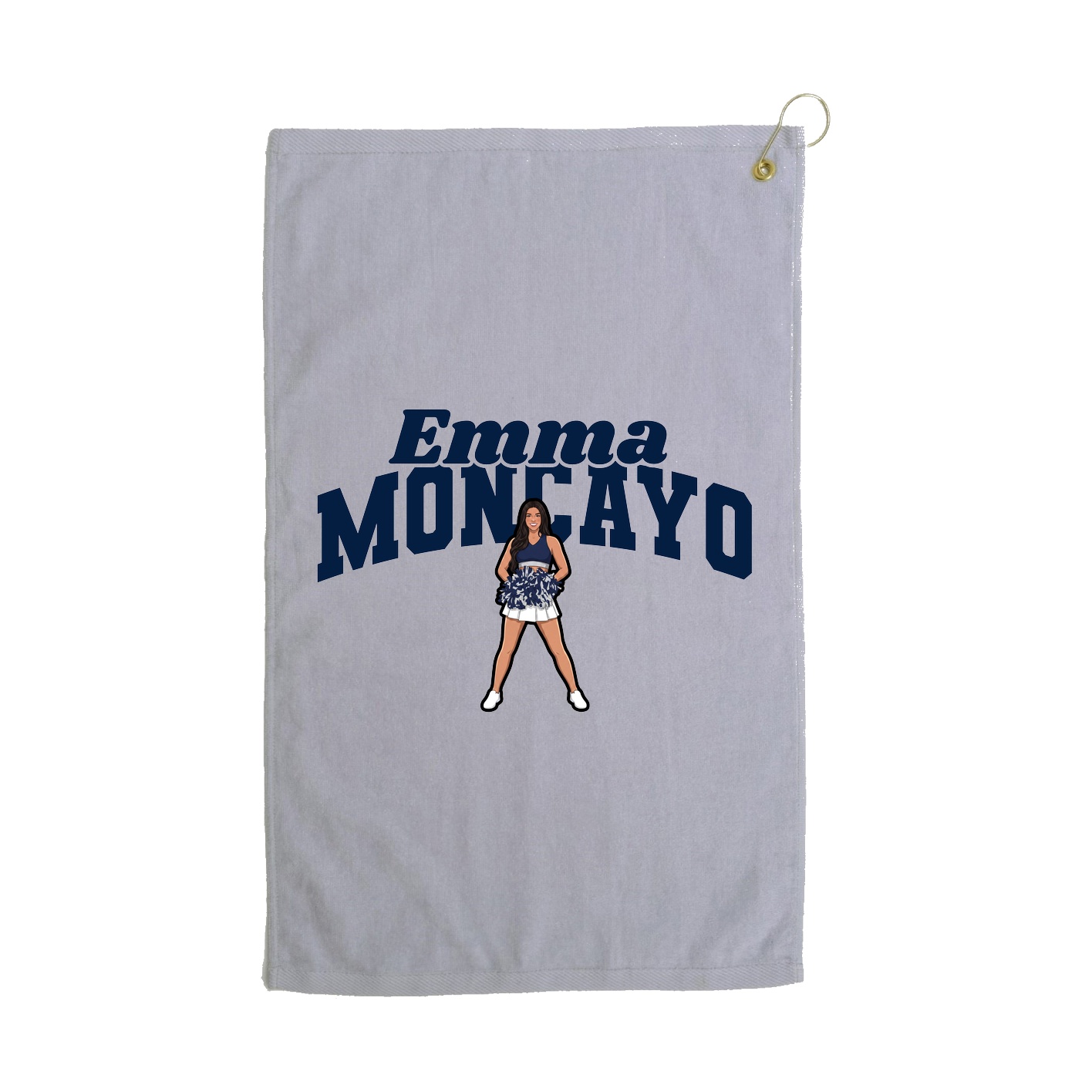 Golf Towel — Signature Arch in Grey