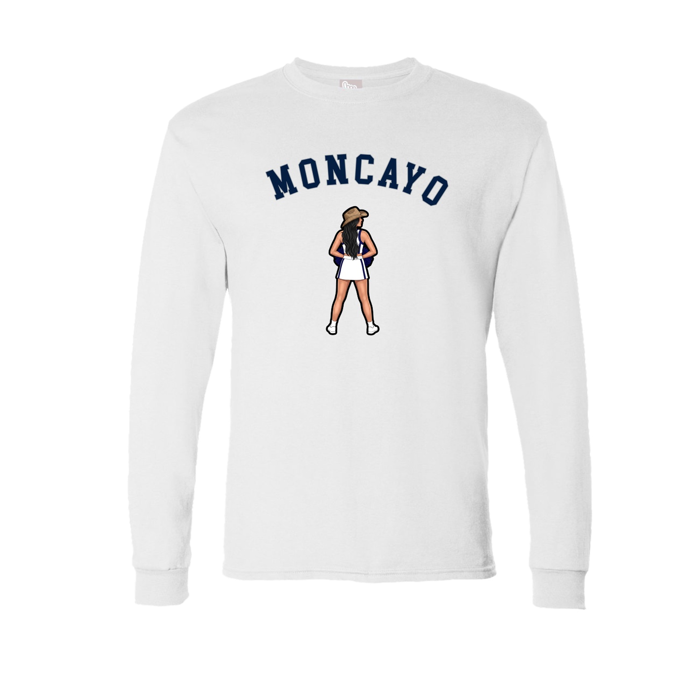 Long Sleeve Tee — Shirsey Arch in White