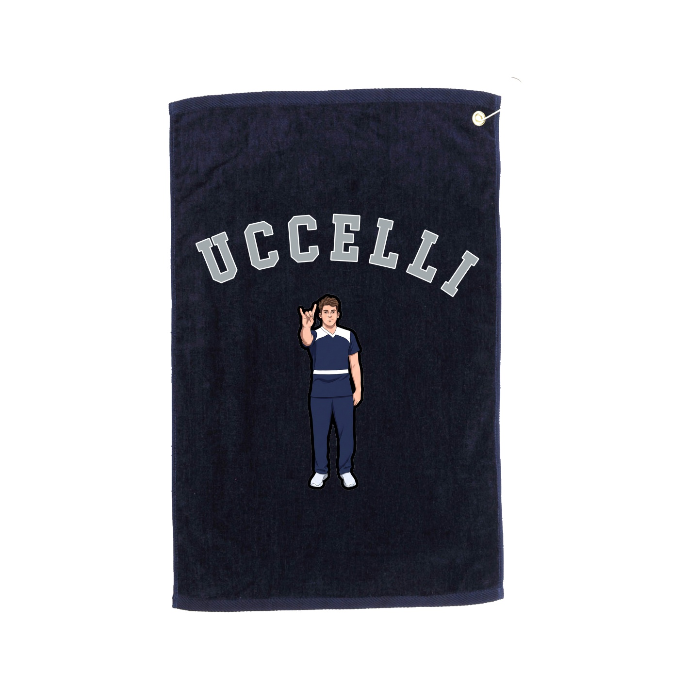 Golf Towel — Shirsey Arch in Navy