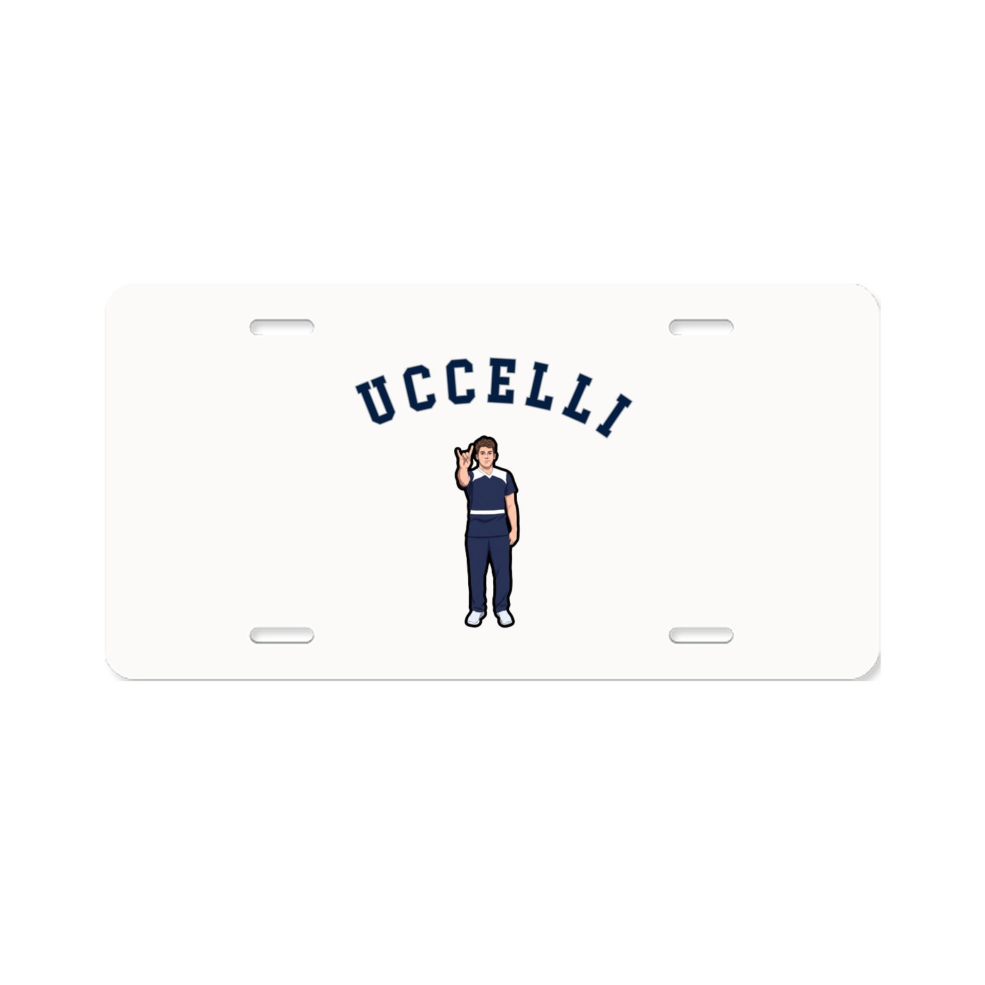 License Plate — Shirsey Arch in Classic