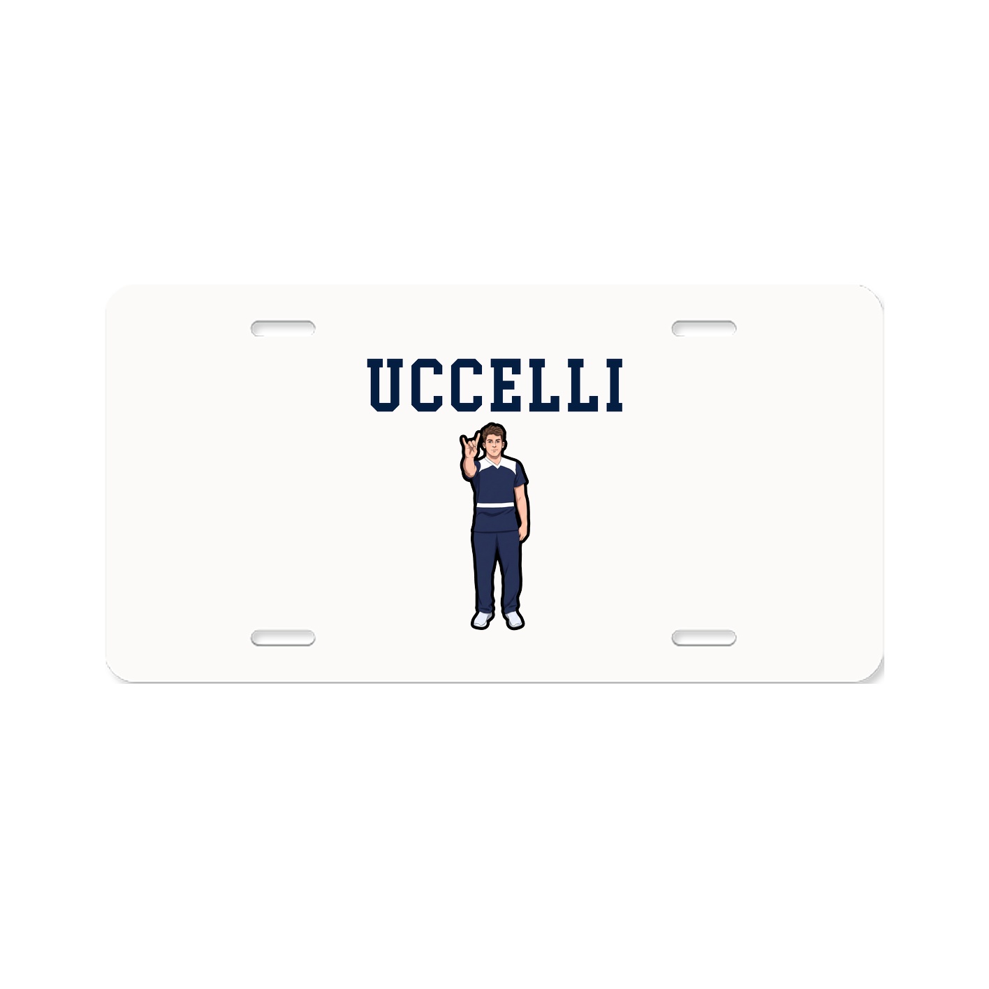 License Plate — Shirsey in Classic
