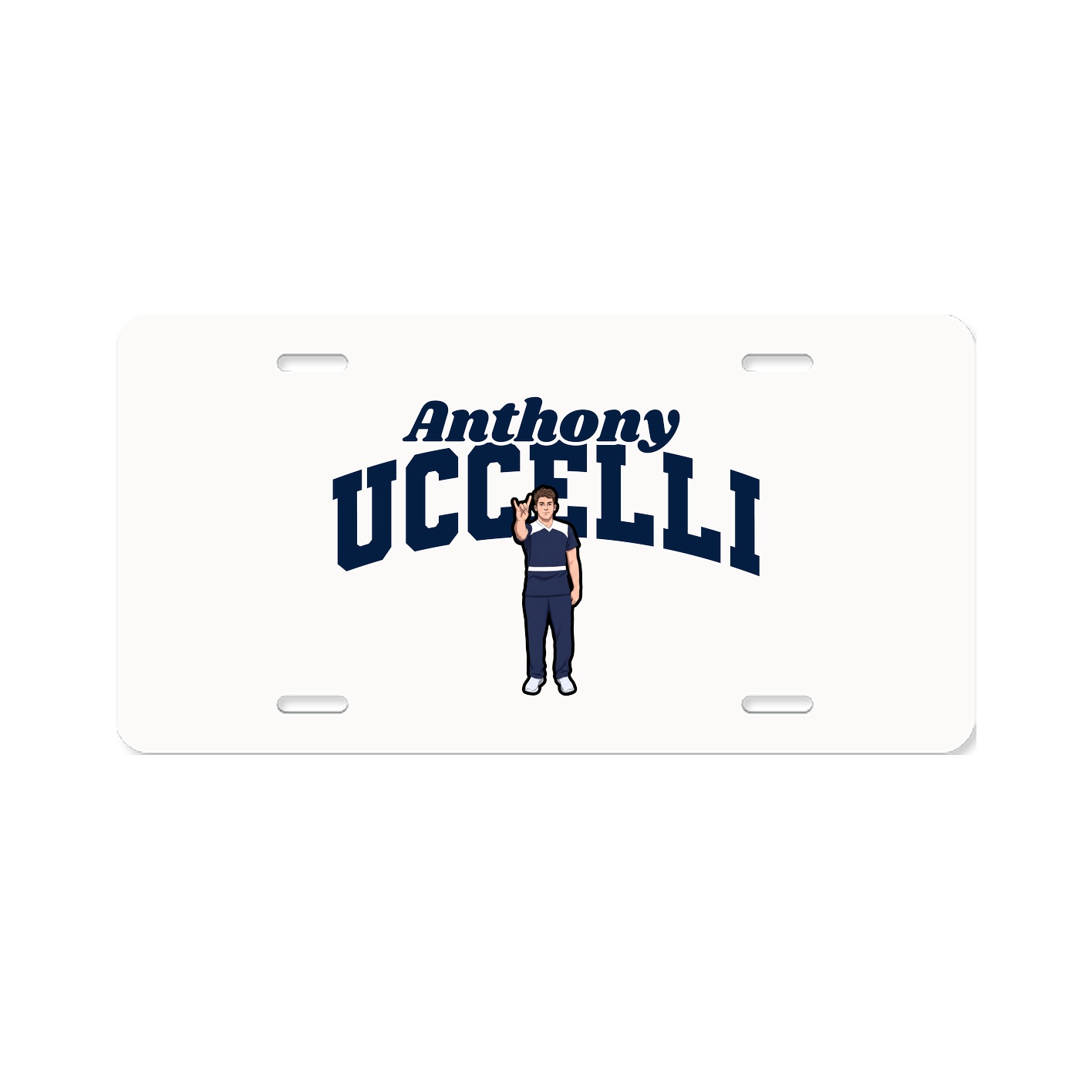 License Plate — Signature Arch in Classic