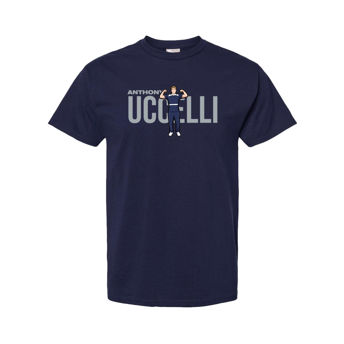 Youth Tee — Player Name in Navy