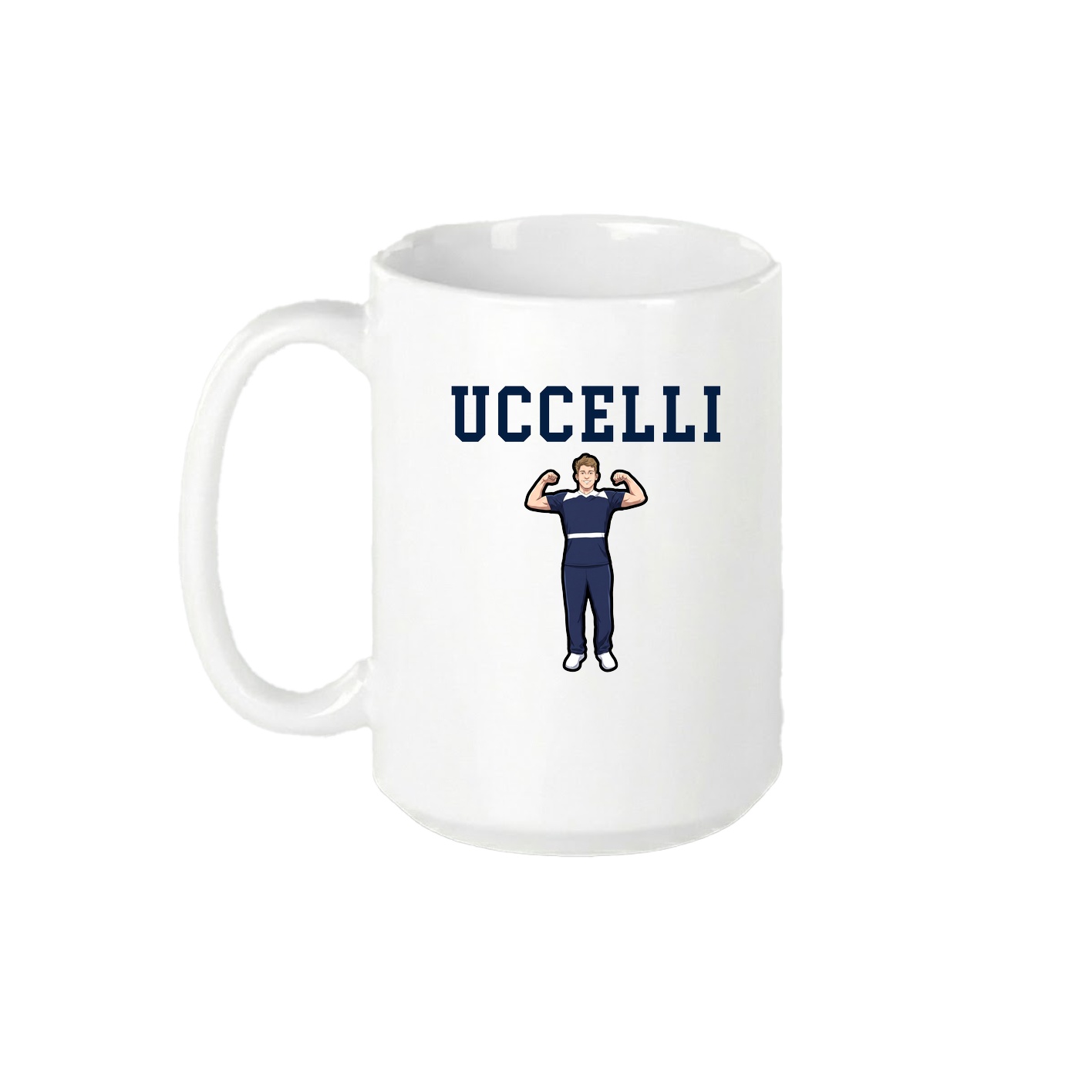 15oz Coffee Mug — Shirsey in White