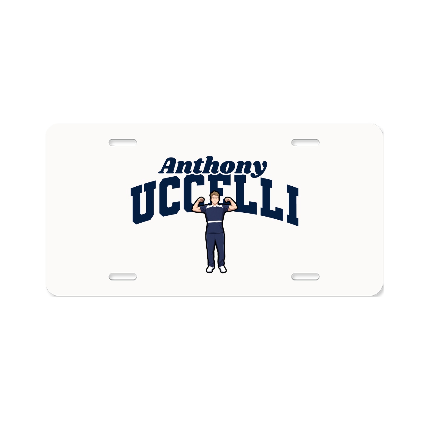 License Plate — Signature Arch in Classic