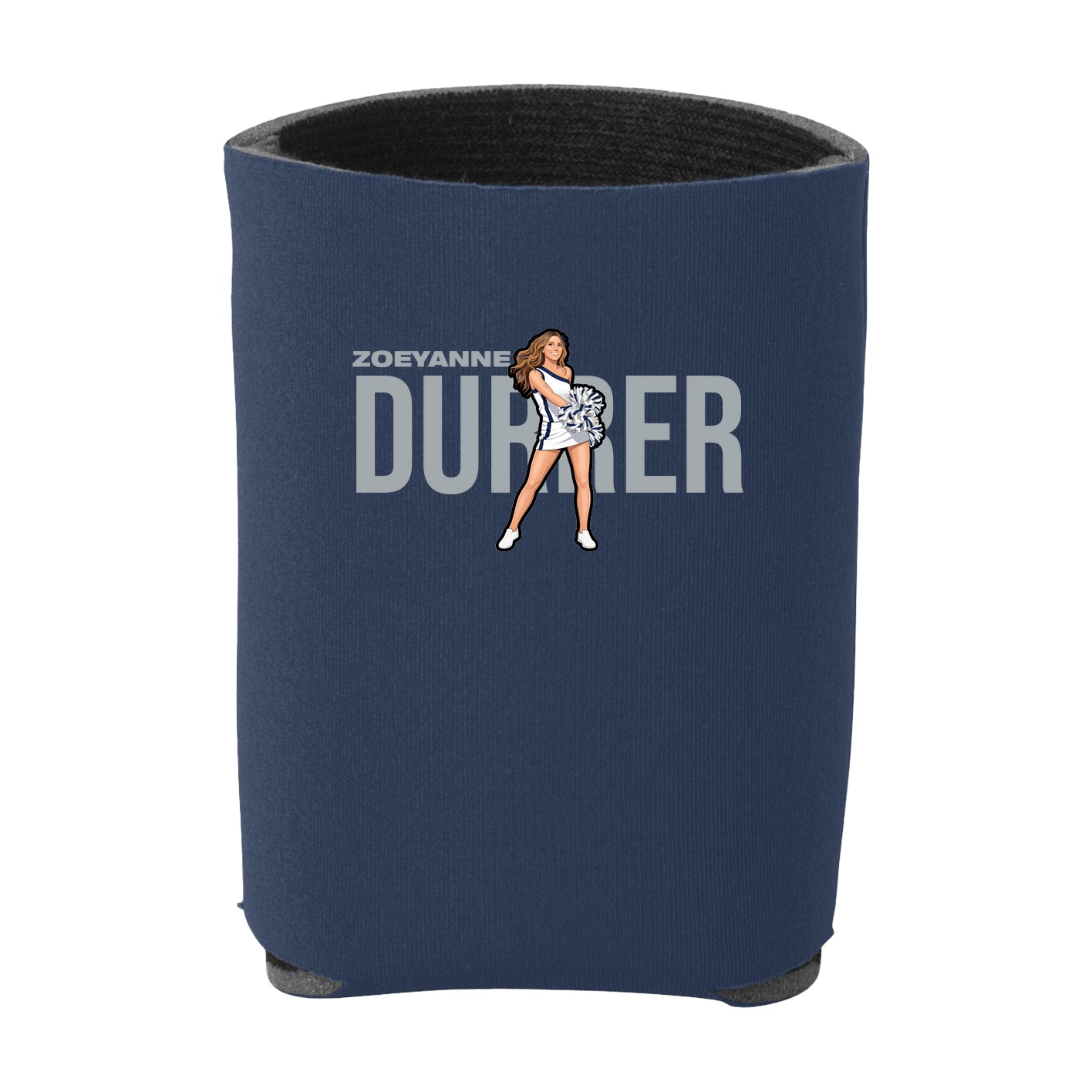 Can Holder — Player Name in Navy