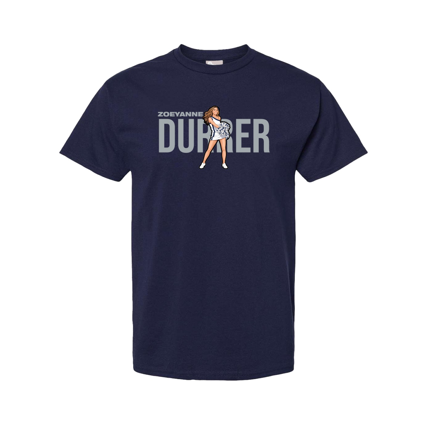 Tee — Player Name in Navy
