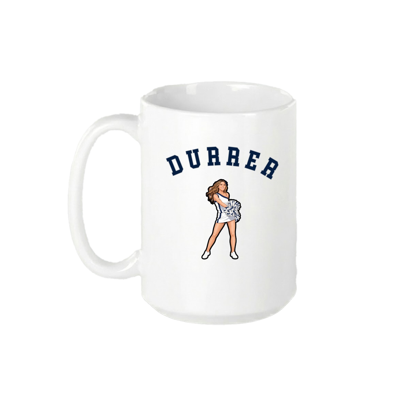 15oz Coffee Mug — Shirsey Arch in White