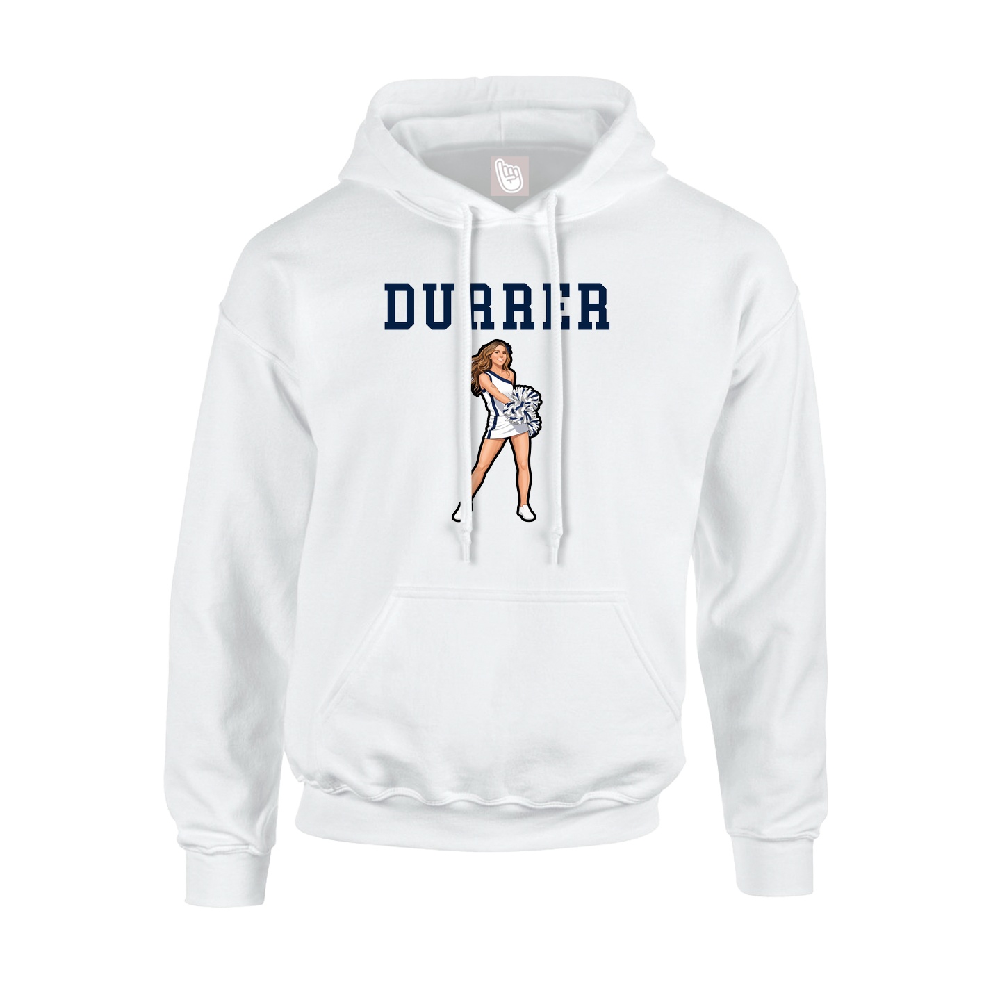 Youth Hoodie — Shirsey in White