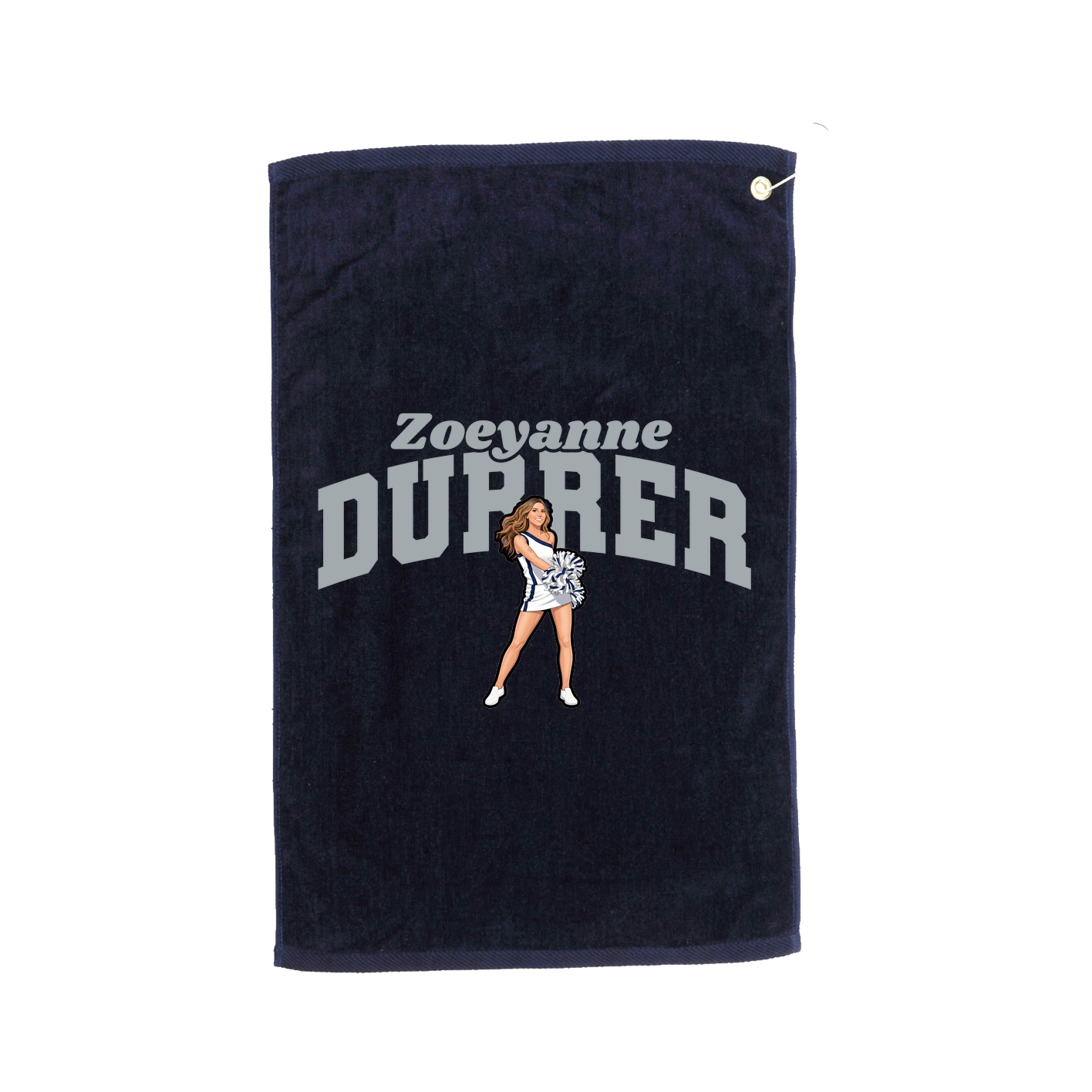 Golf Towel — Signature Arch in Navy