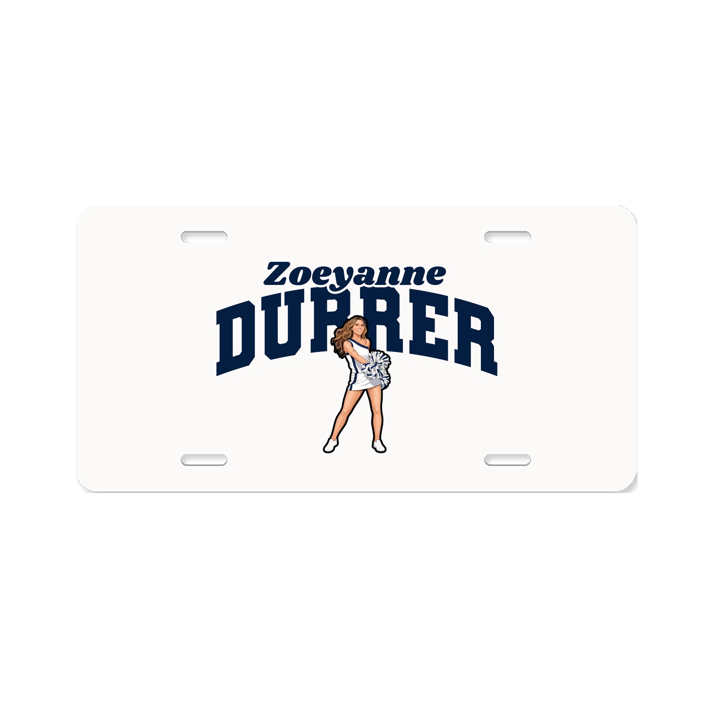 License Plate — Signature Arch in Classic