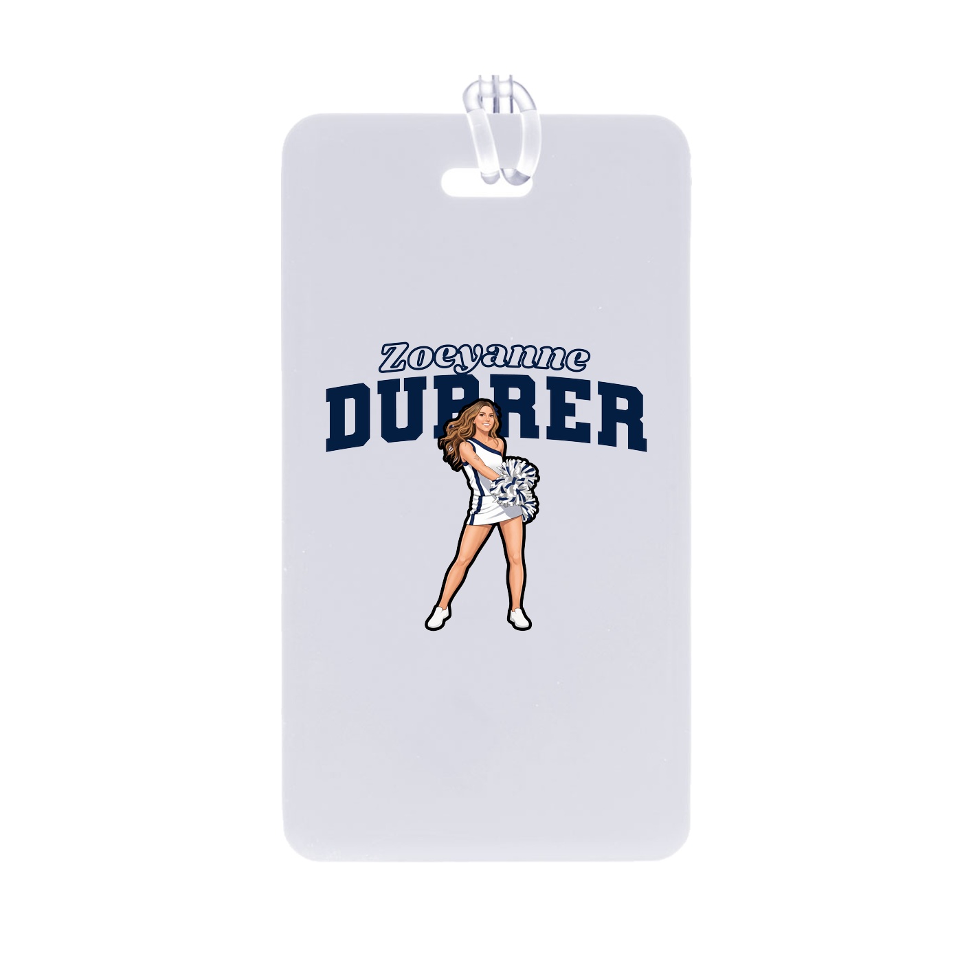 Bag Tag — Name Arch in Classic