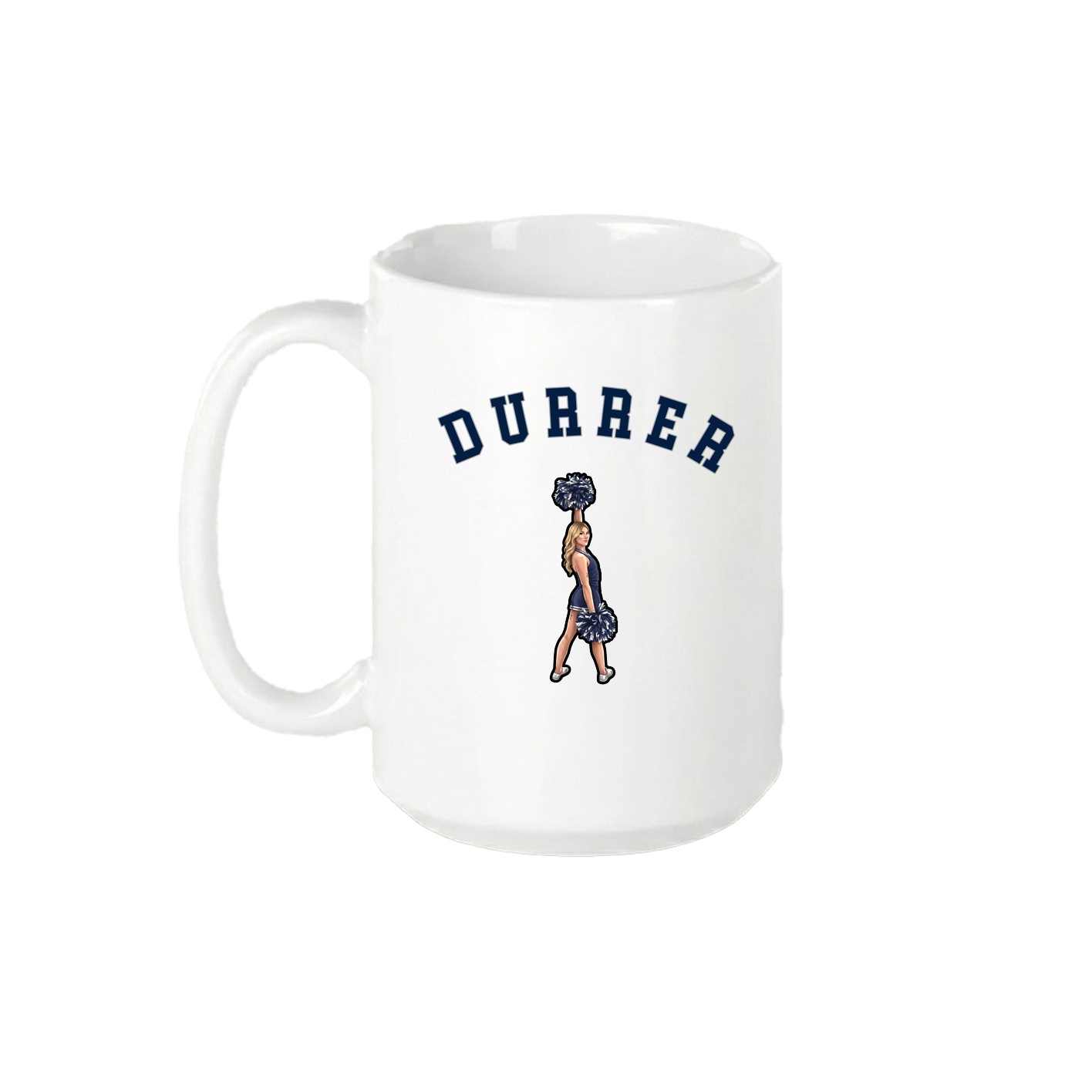 15oz Coffee Mug — Shirsey Arch in White