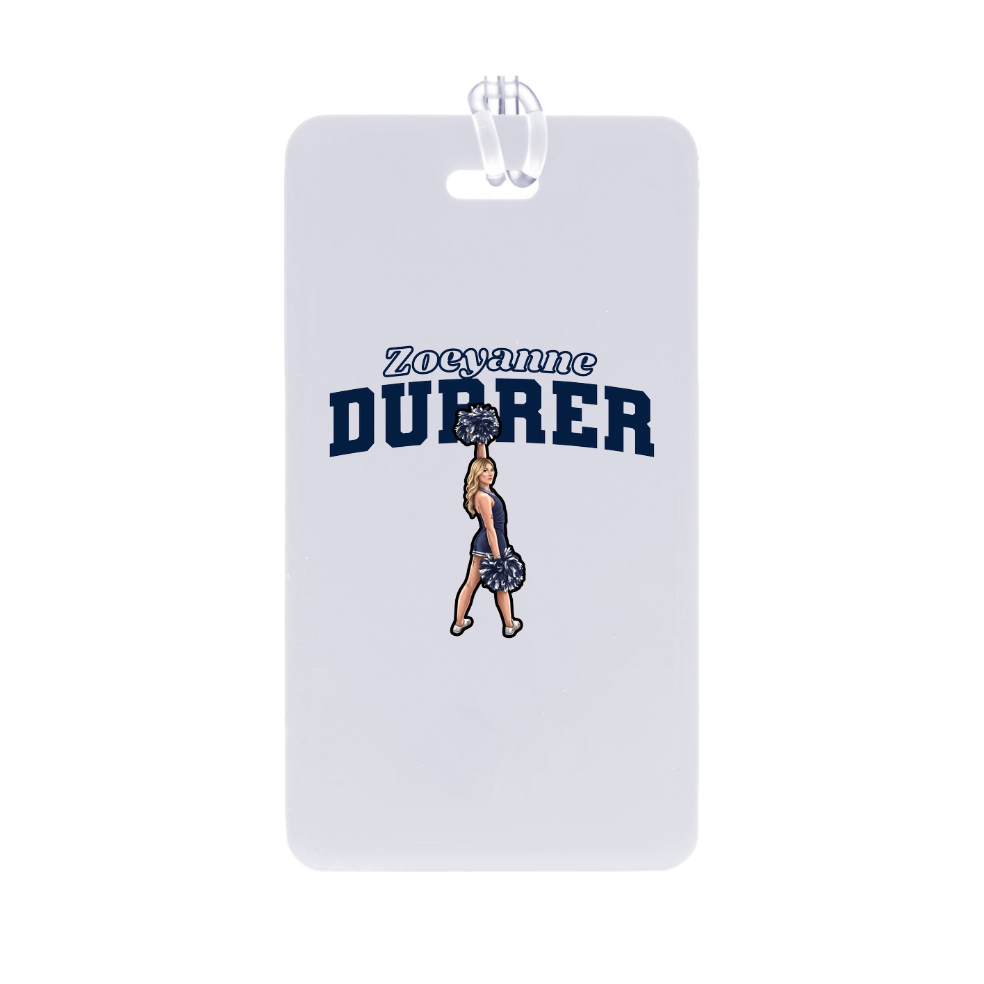 Bag Tag — Name Arch in Classic