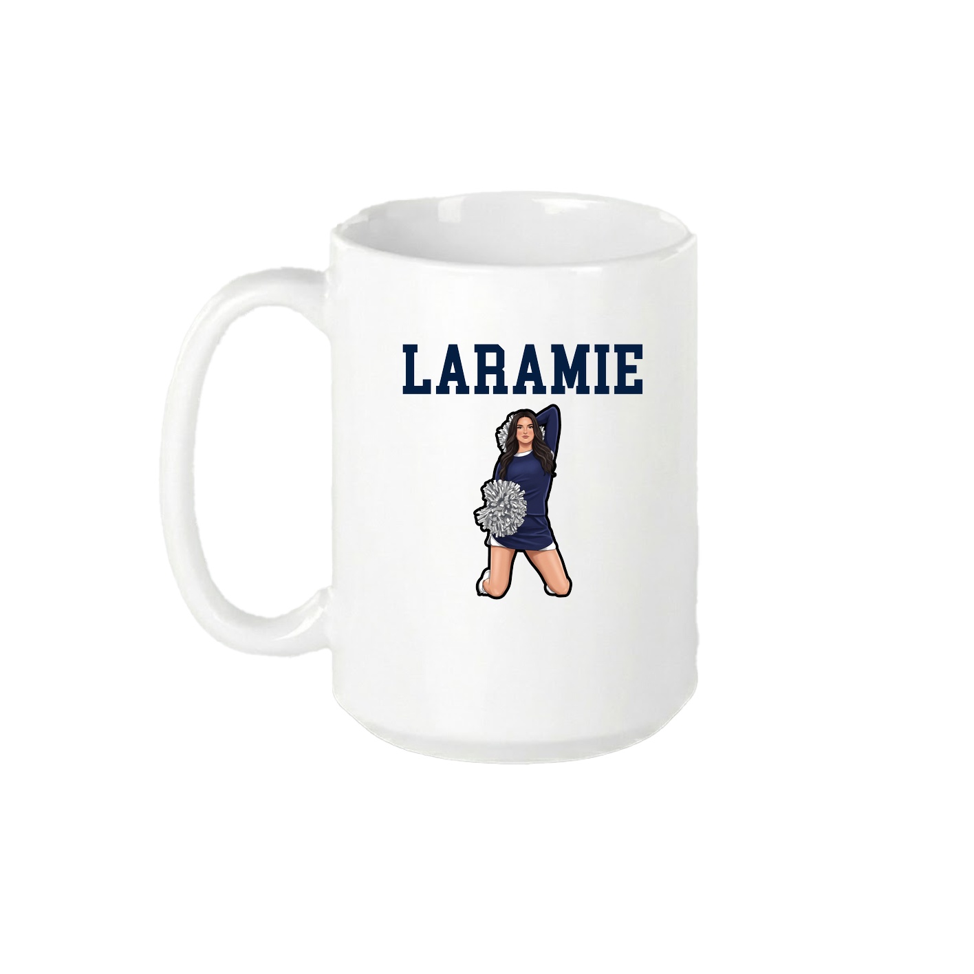 15oz Coffee Mug — Shirsey in White