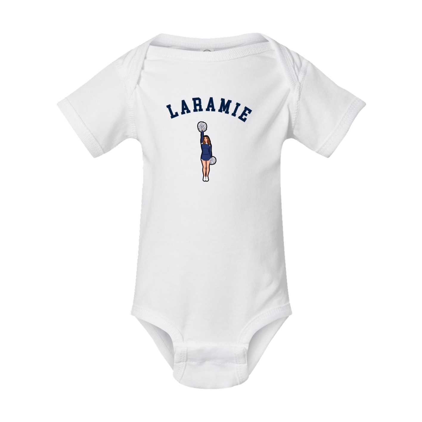 Baby Onesie — Shirsey Arch in White