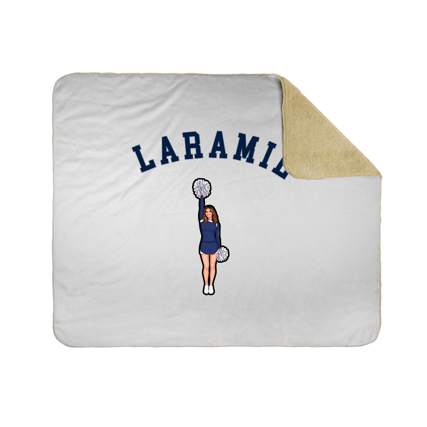 Throw Blanket — Shirsey Arch in White