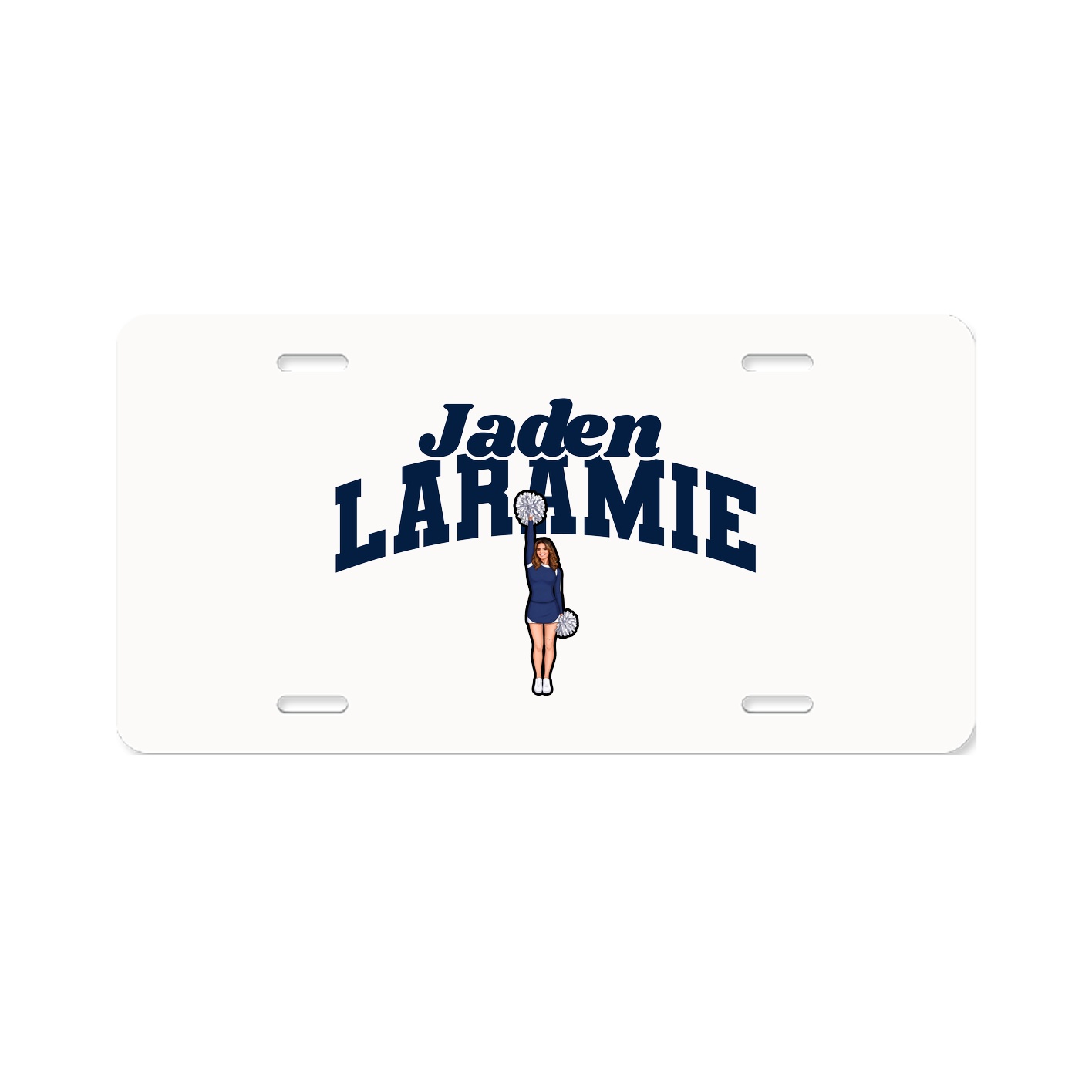 License Plate — Signature Arch in Classic