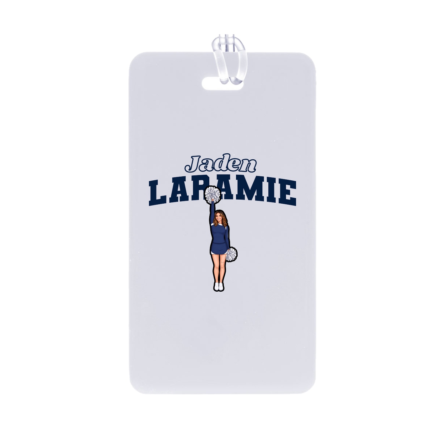 Bag Tag — Name Arch in Classic