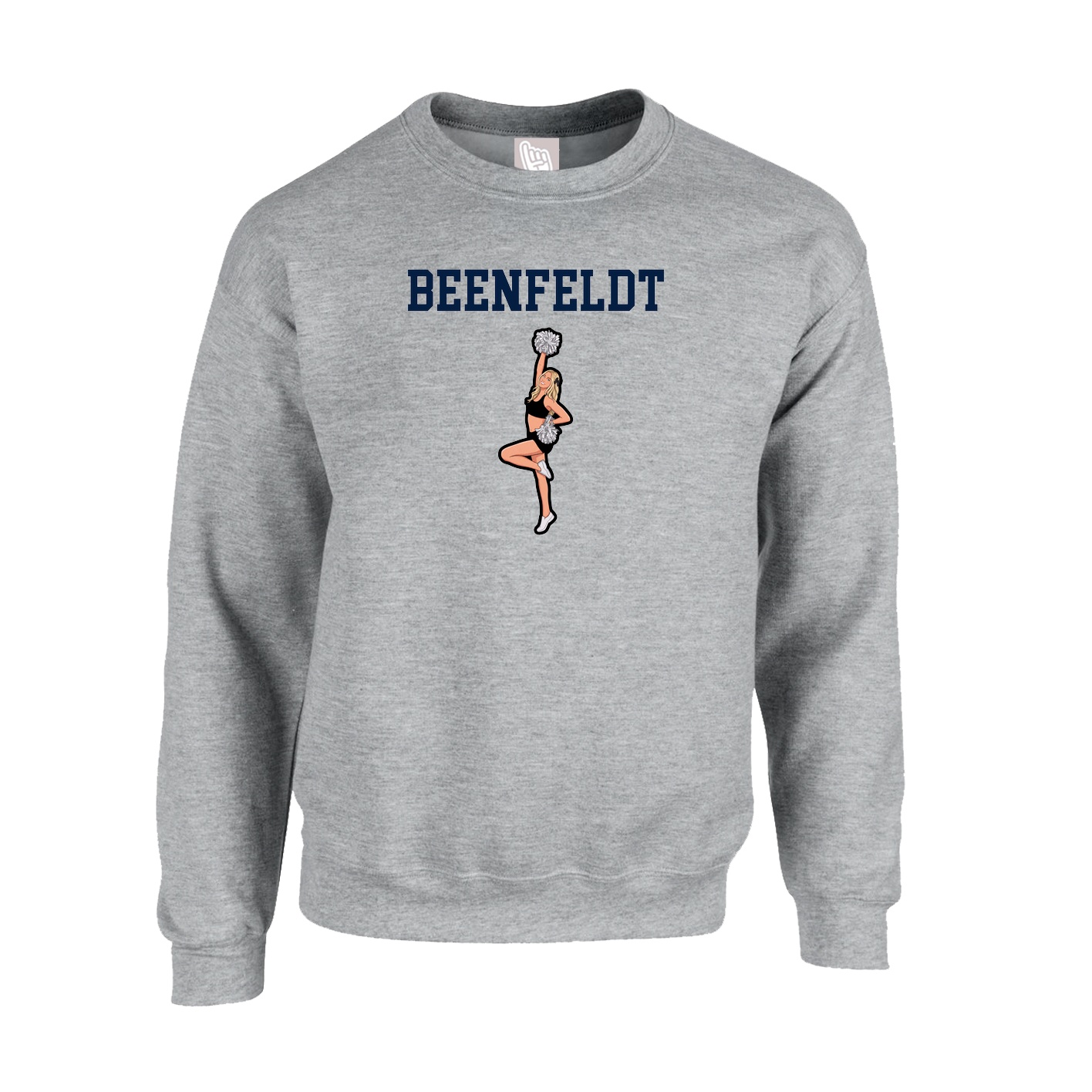 Fleece Crew — Shirsey in Grey