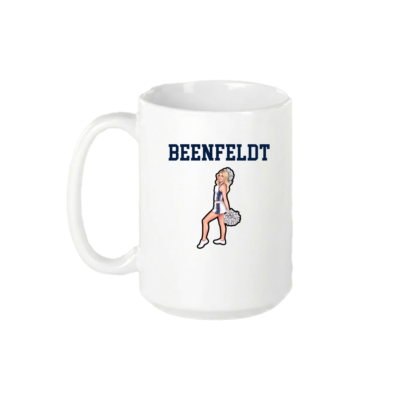 15oz Coffee Mug — Shirsey in White