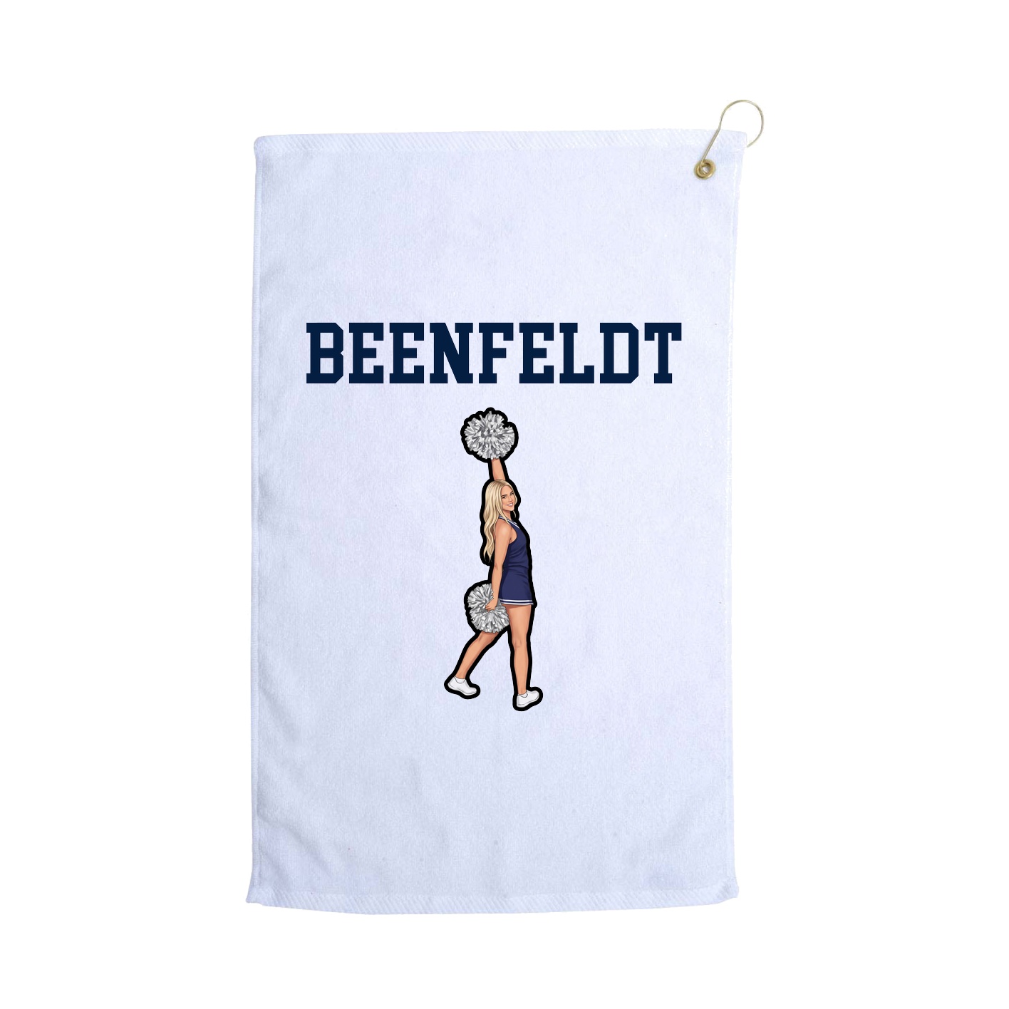Golf Towel — Shirsey in White