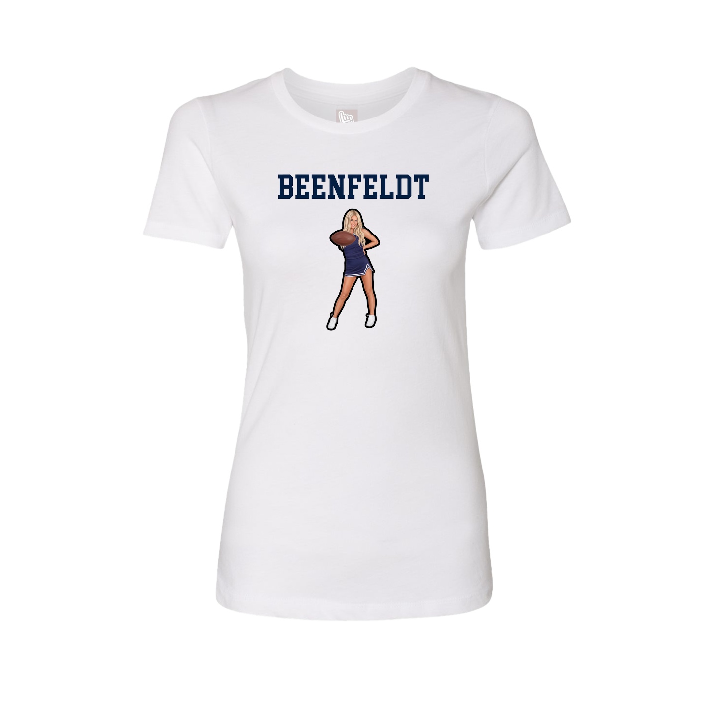 Fitted Women's Tee — Shirsey in White