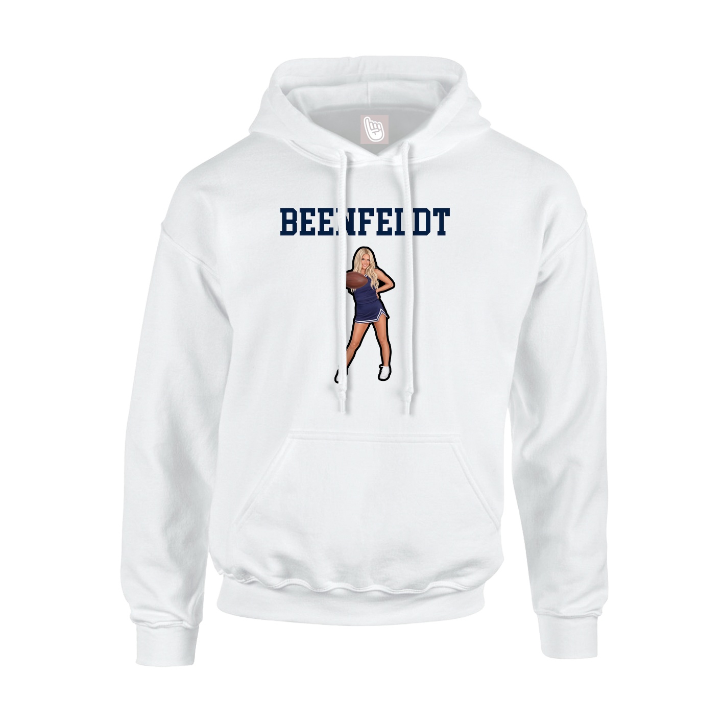 Youth Hoodie — Shirsey in White
