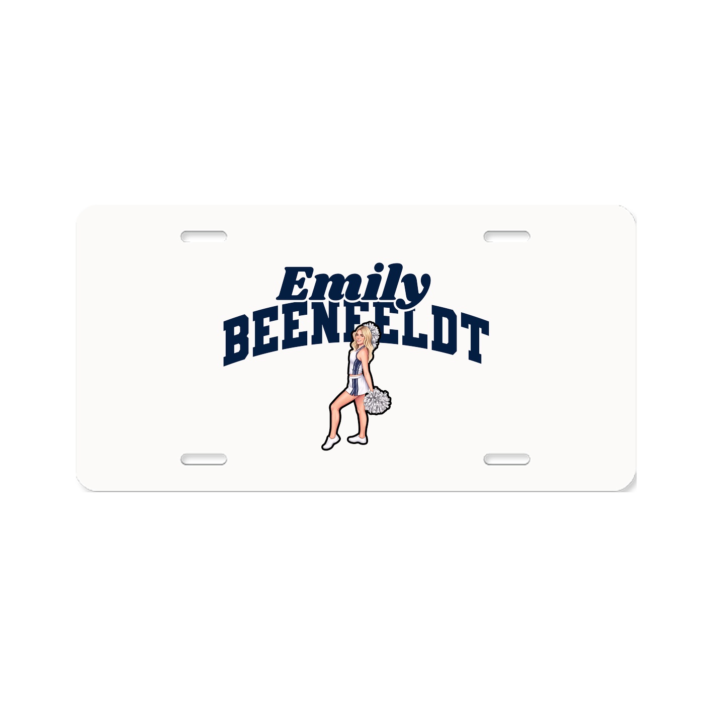 License Plate — Signature Arch in Classic