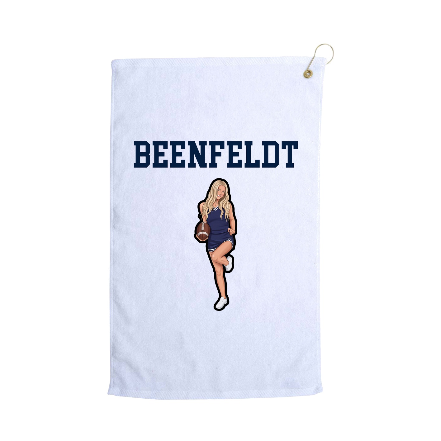 Golf Towel — Shirsey in White