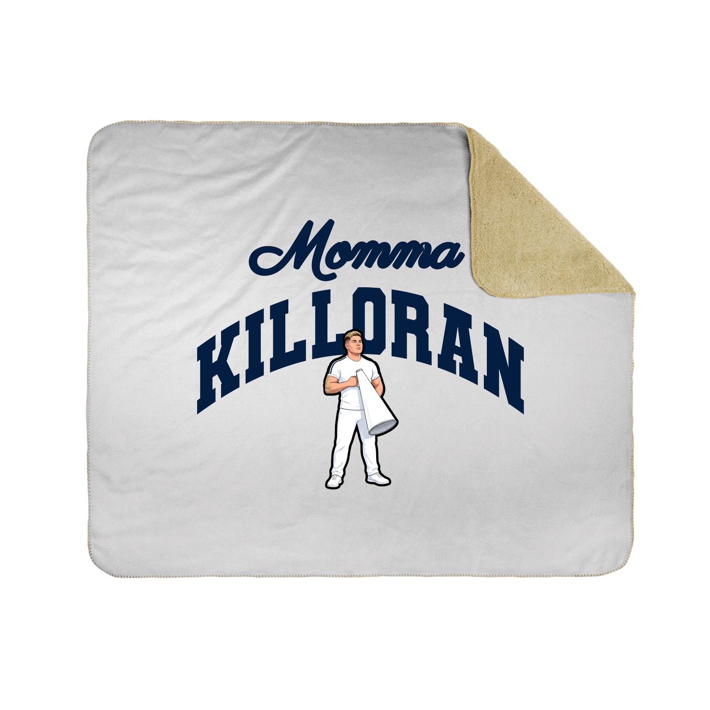 Throw Blanket — Mothers Day Arch in White