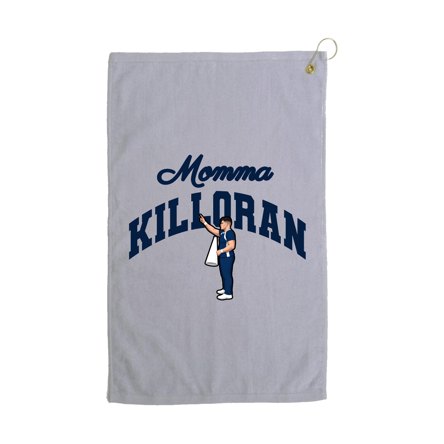 Golf Towel — Mothers Day Arch in Grey