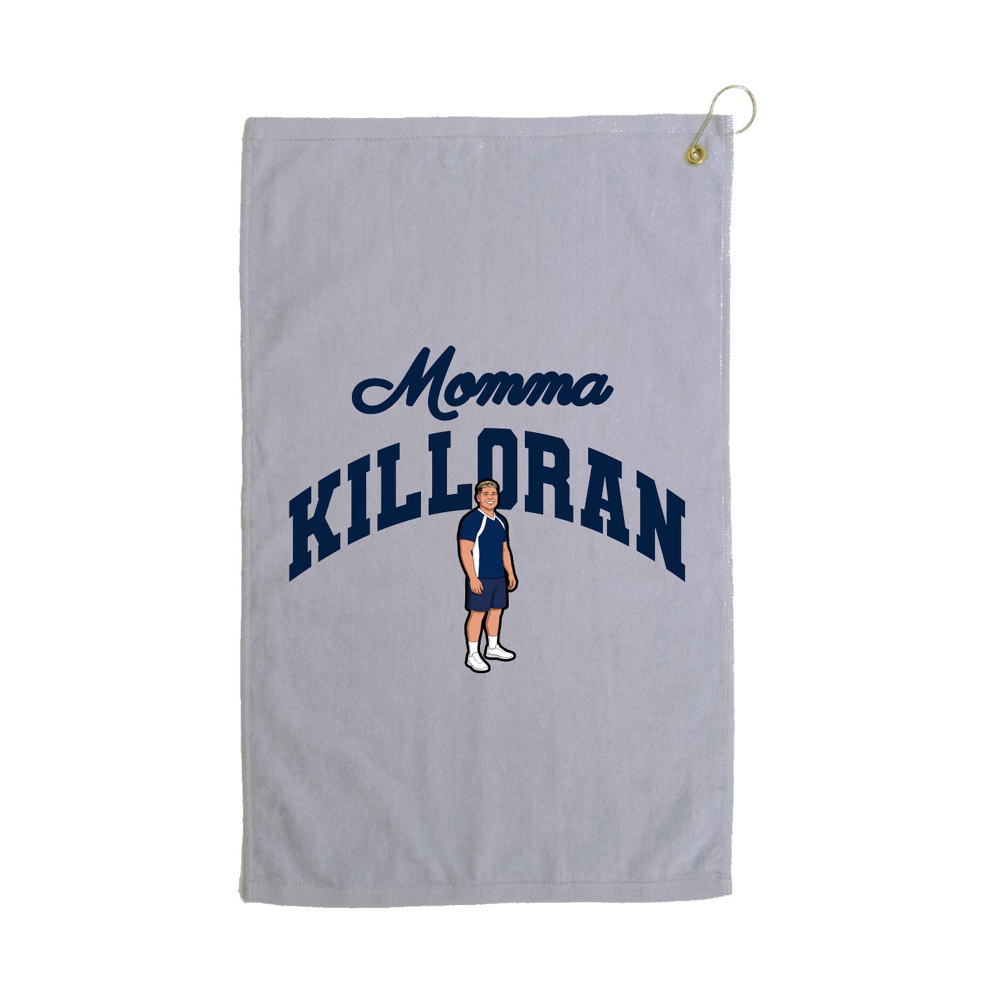Golf Towel — Mothers Day Arch in Grey
