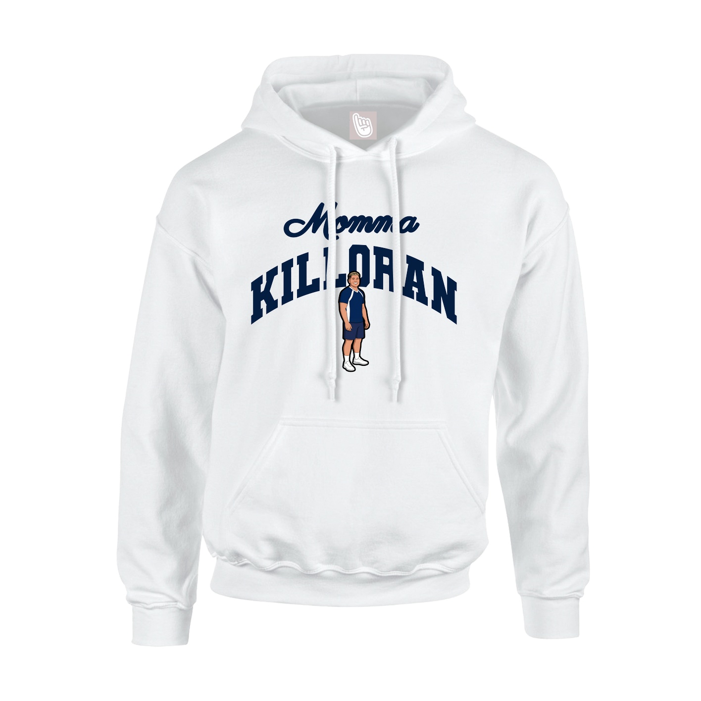 Youth Hoodie — Mothers Day Arch in White