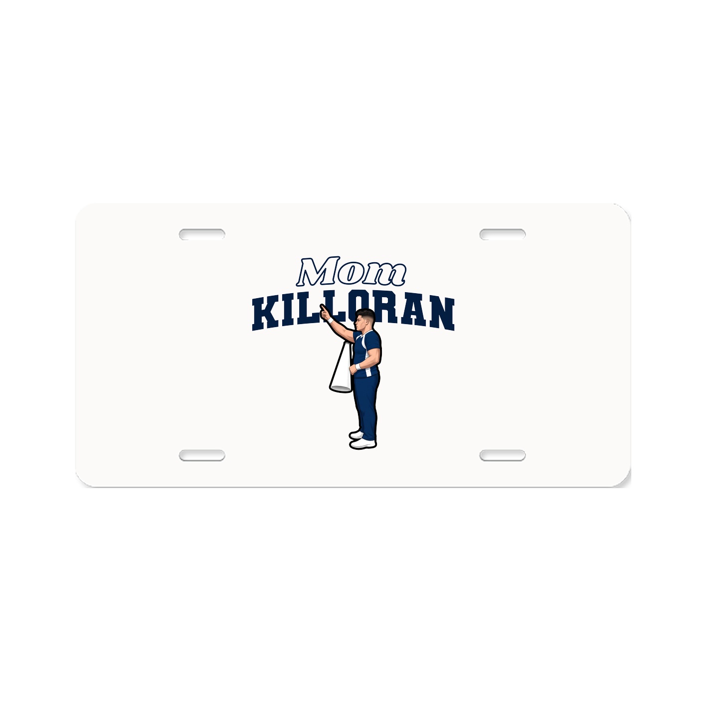 License Plate — Mothers Day Block in Classic