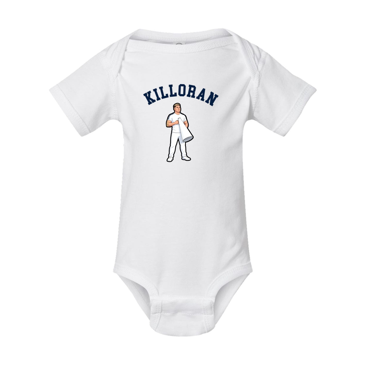 Baby Onesie — Shirsey Arch in White