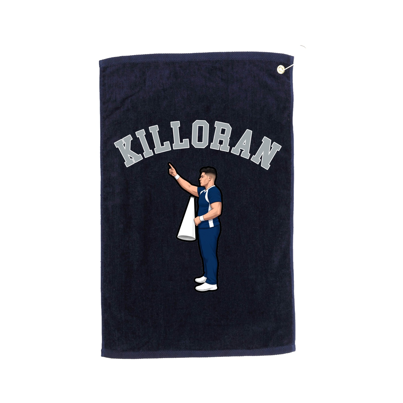 Golf Towel — Shirsey Arch in Navy