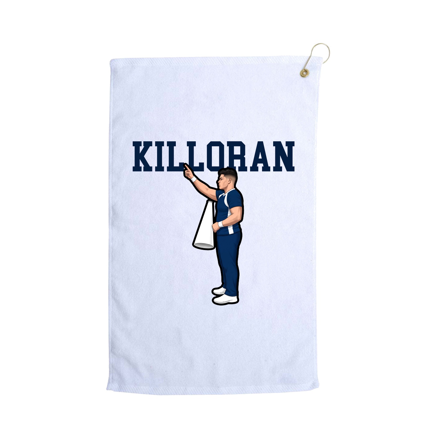 Golf Towel — Shirsey in White
