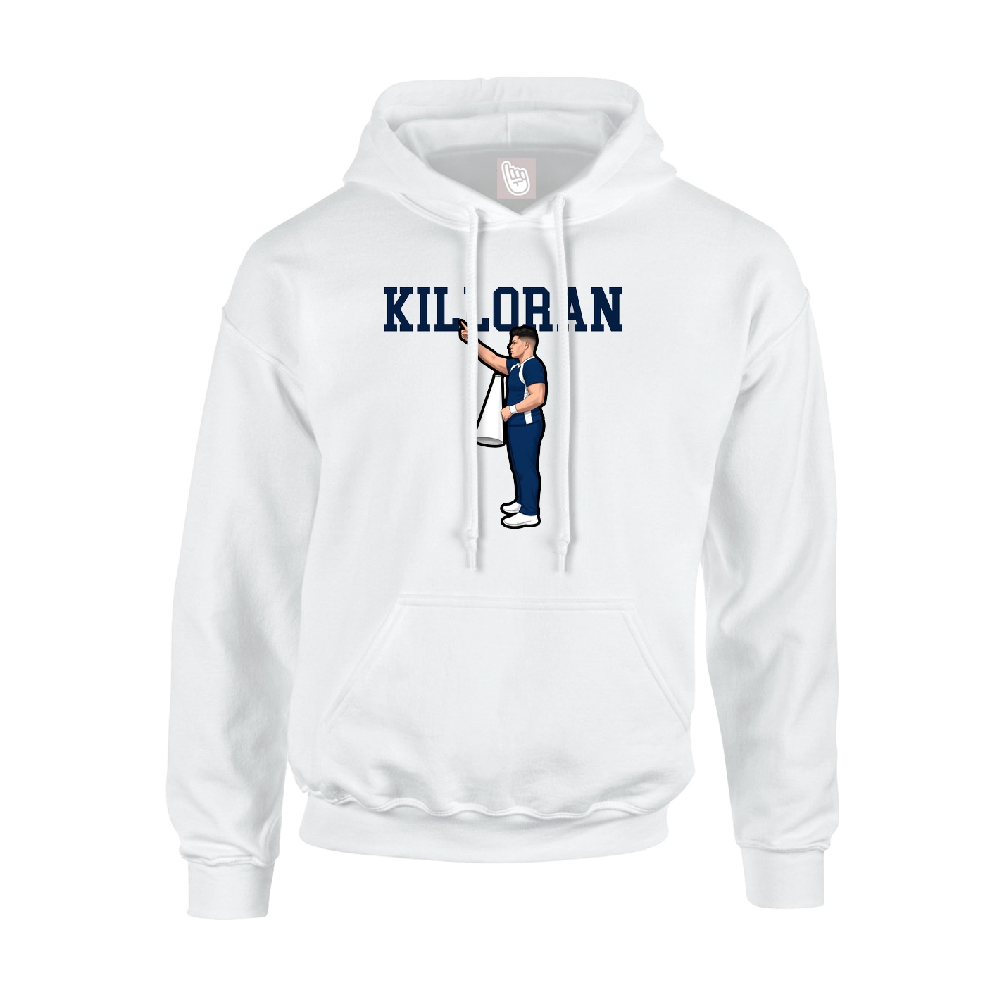 Hoodie — Shirsey in White