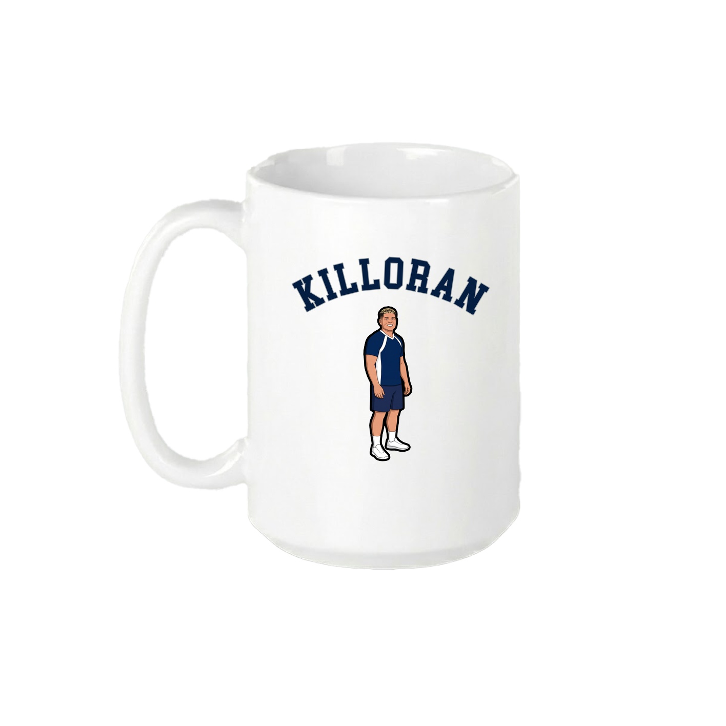 15oz Coffee Mug — Shirsey Arch in White