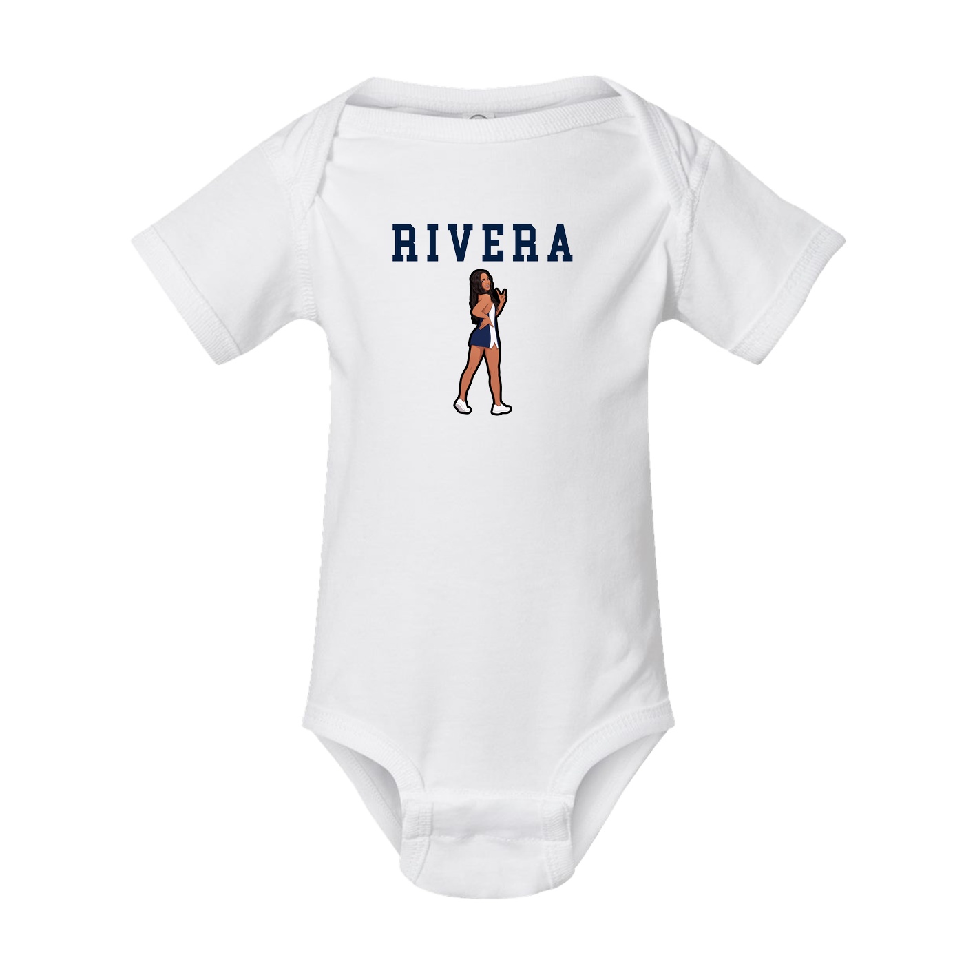Baby Onesie — Shirsey in White
