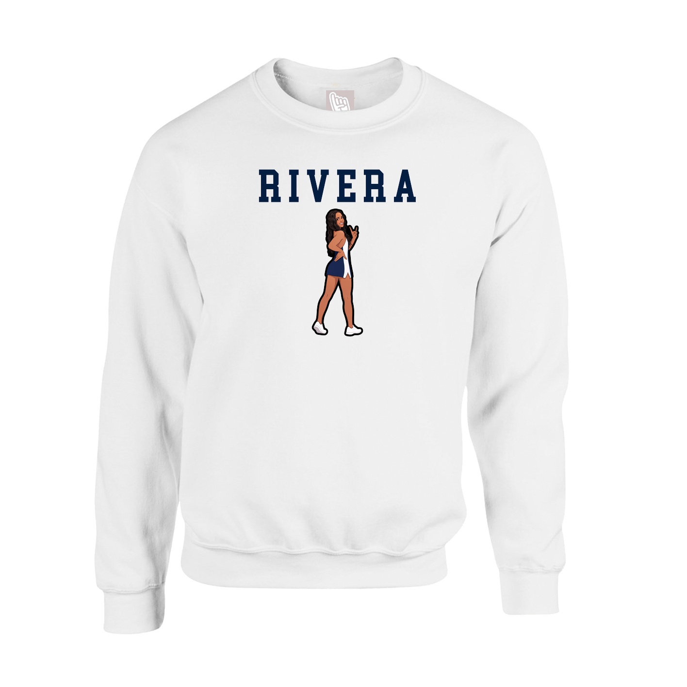Fleece Crew — Shirsey in White