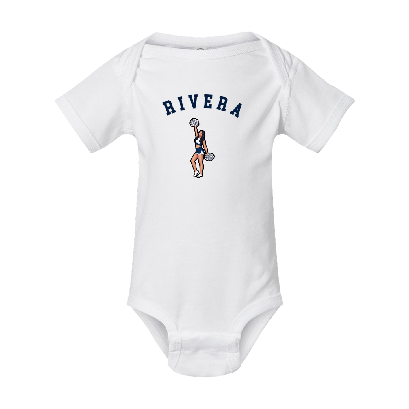 Baby Onesie — Shirsey Arch in White