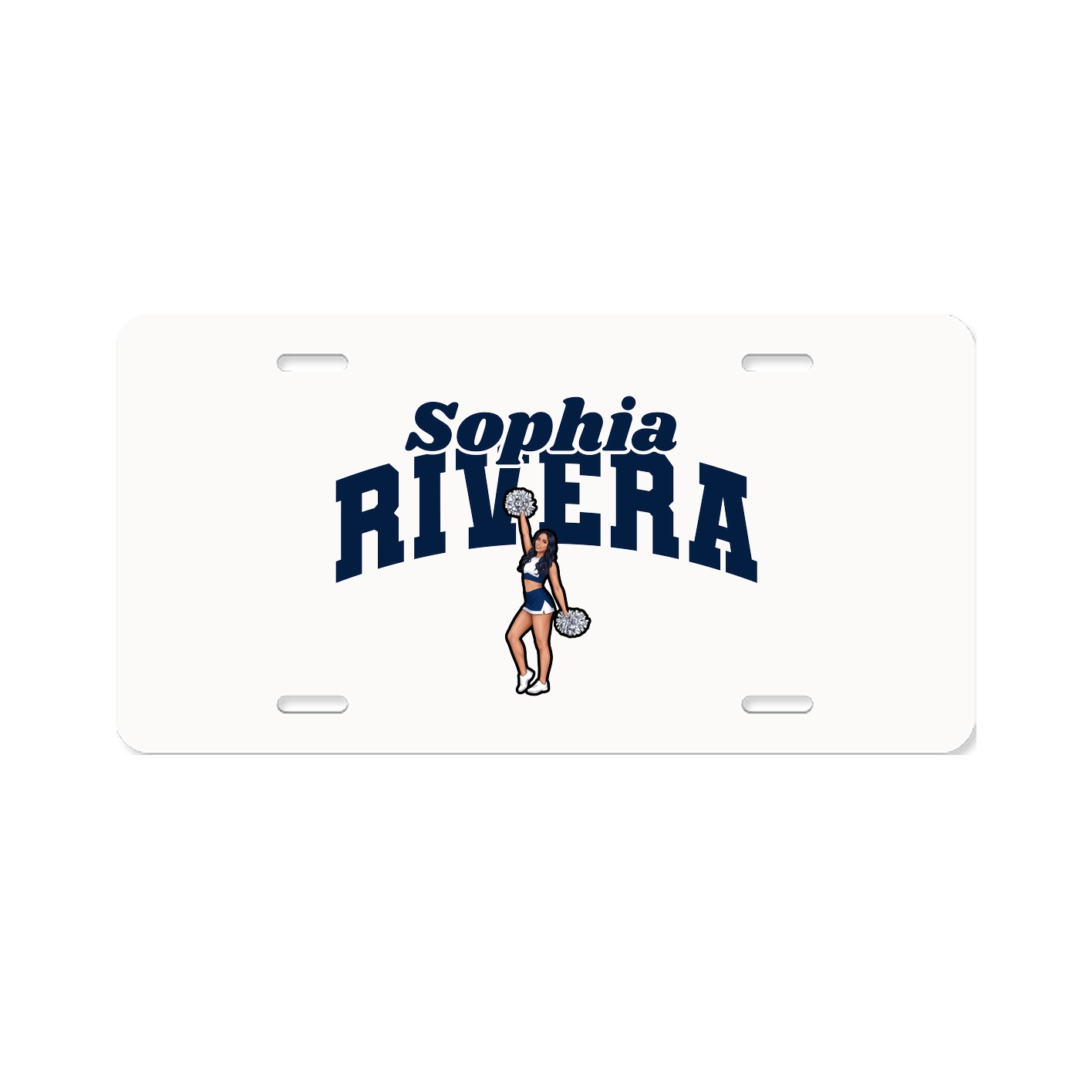 License Plate — Signature Arch in Classic