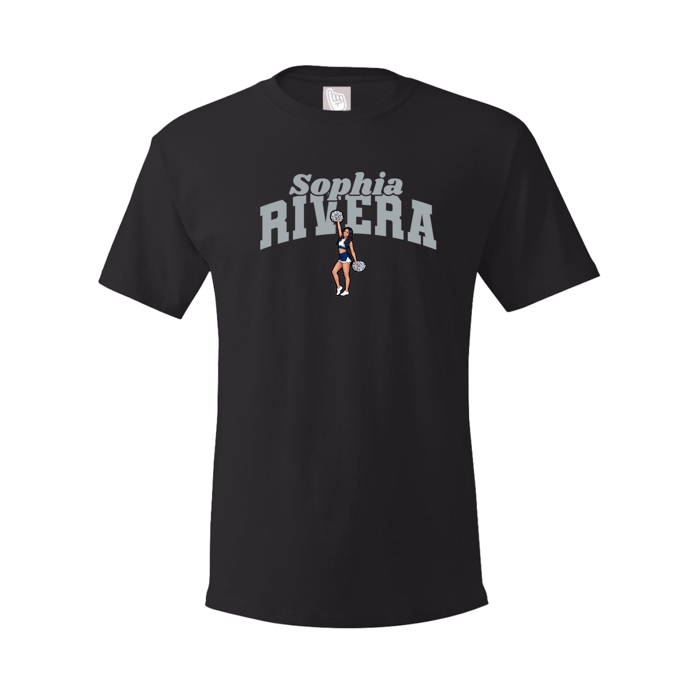 Youth Tee — Signature Arch in Black