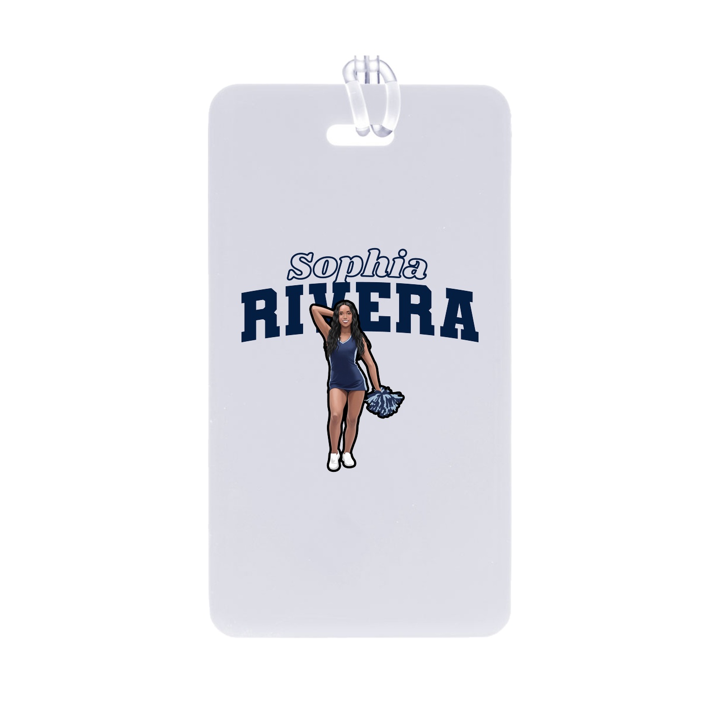 Bag Tag — Name Arch in Classic